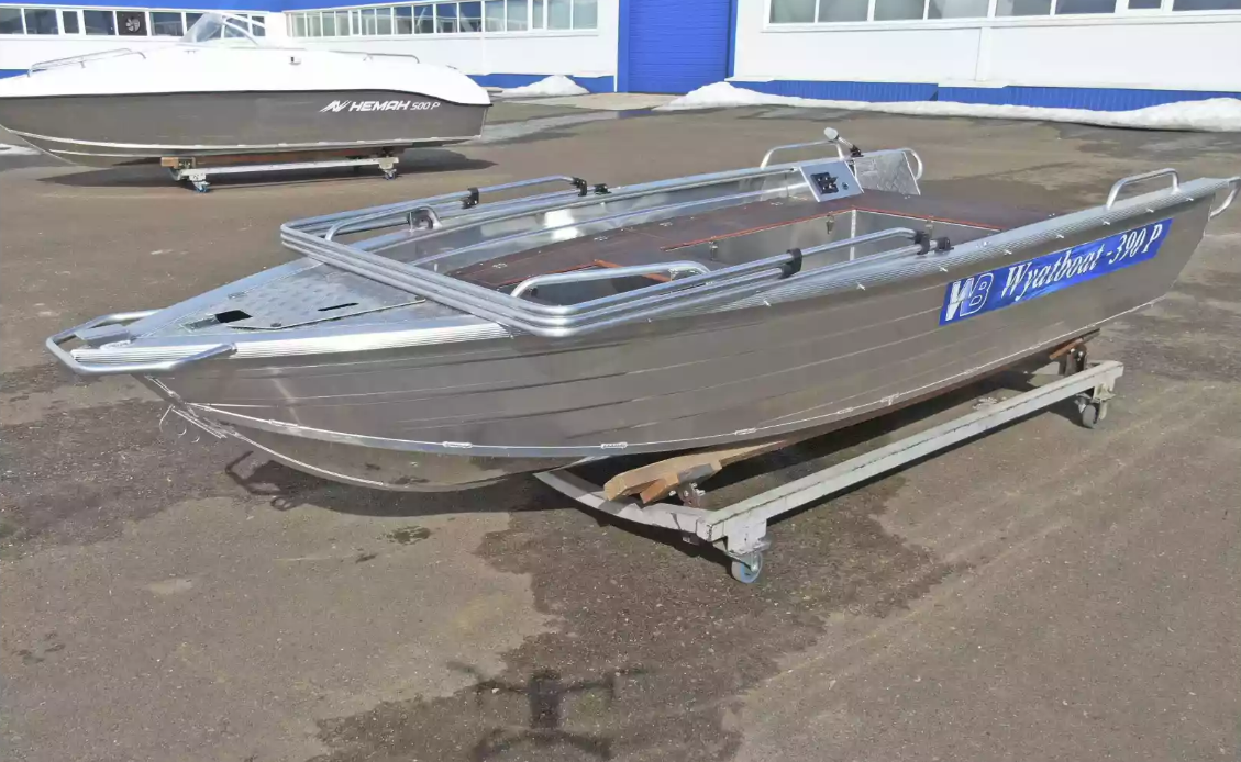 Алюминиевая лодка Wyatboat-390РМ в Черкесске
