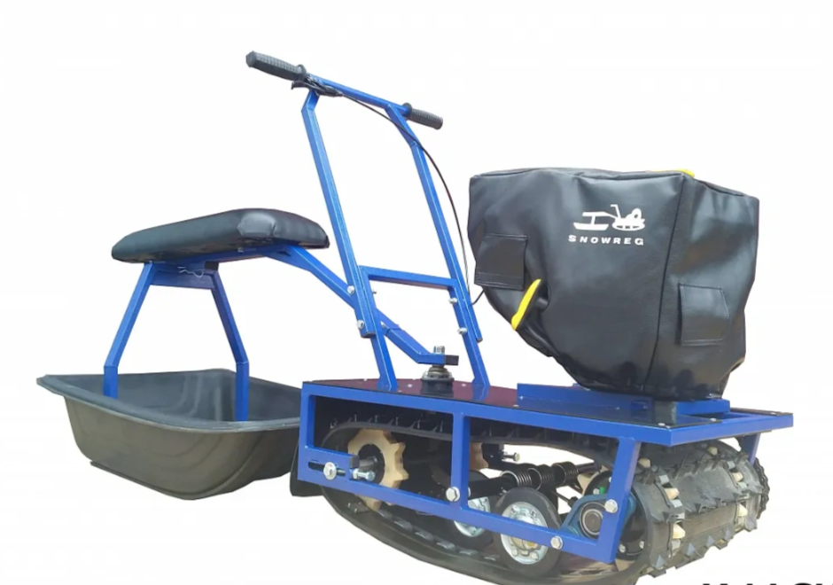 Мини-мотобуксировщик Альбатрос-М с фарой в Черкесске