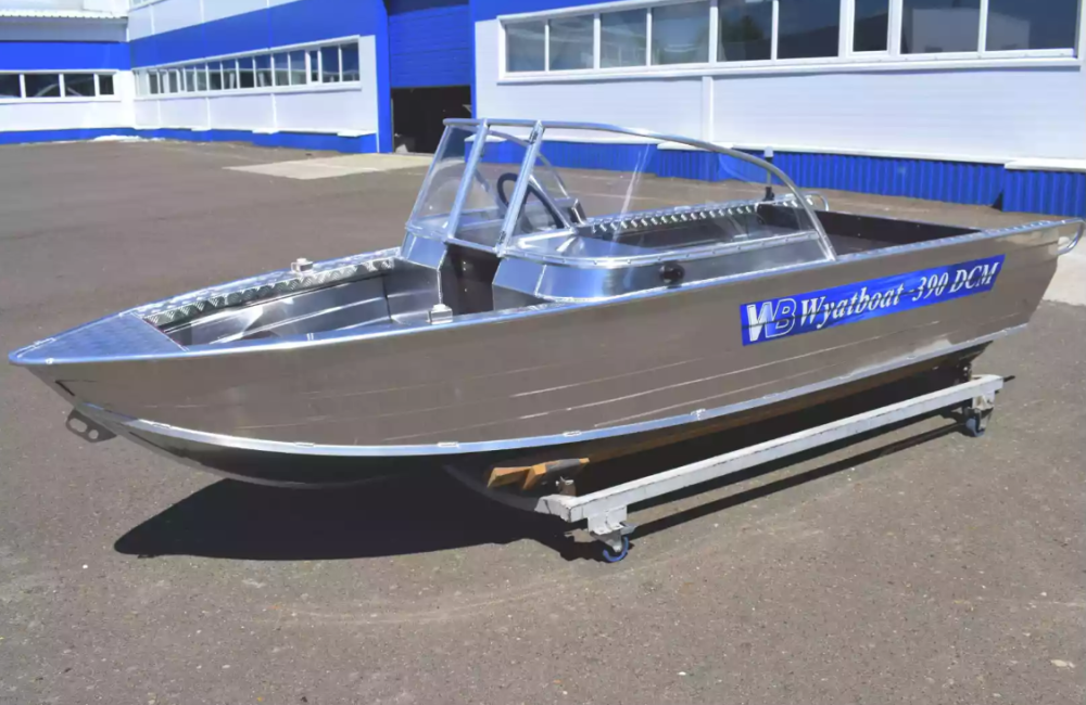 Алюминиевая лодка Wyatboat-390 DCM в Черкесске