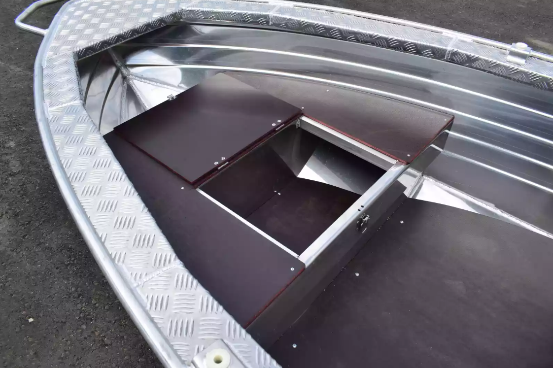 Алюминиевая лодка Wyatboat-390Р Увеличенный борт в Черкесске