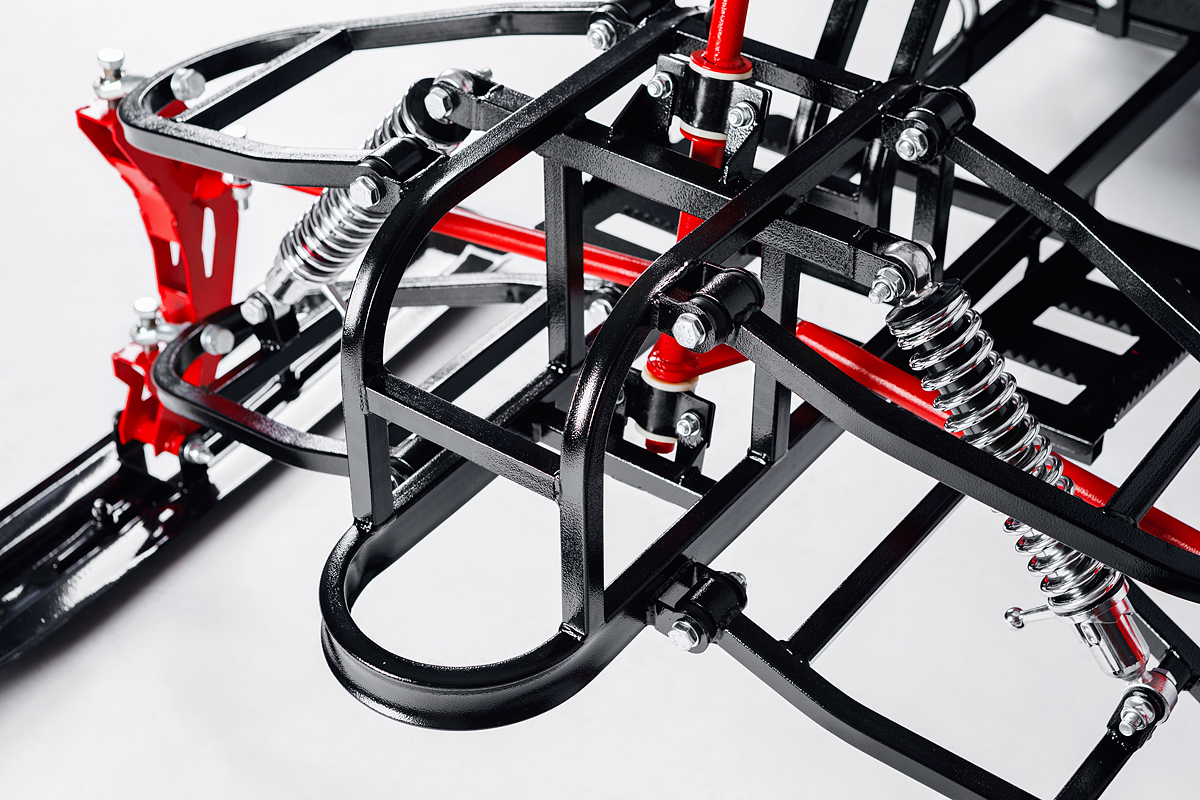 Лыжный модуль IKUDZO TERRAIN с подогревом ручек металлические лыжи в Черкесске