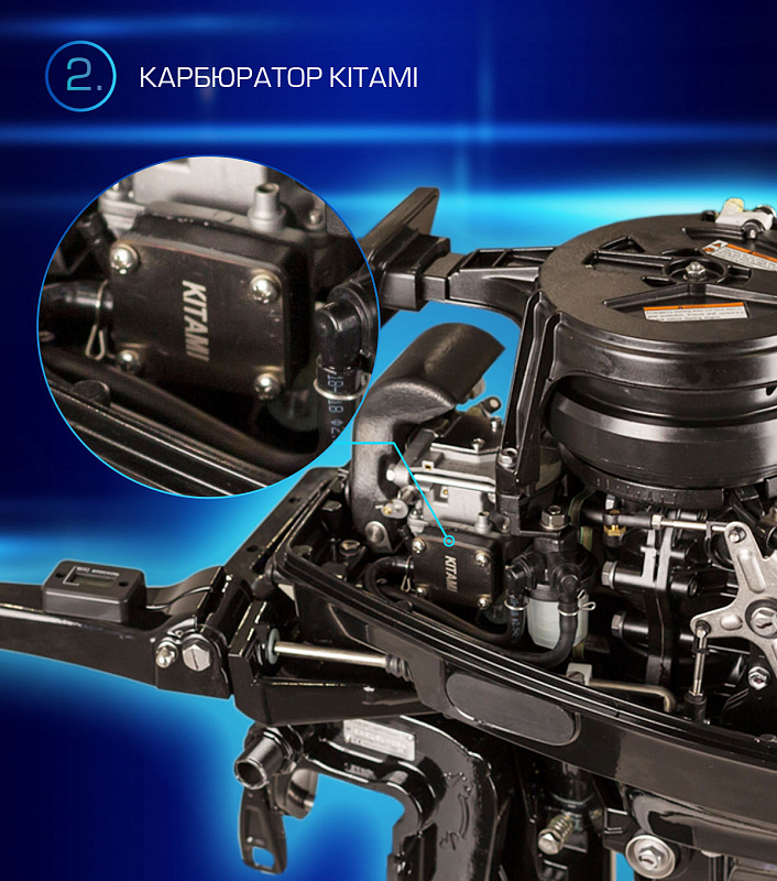 Лодочный мотор MARLIN PROLINE MP 9.9(20) AMHL FORCE в Черкесске