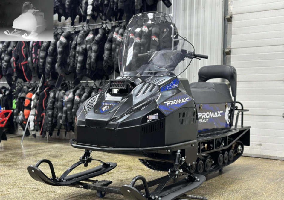 Снегоход PROMAX YAKUT R/К 500 2.0 4T 29 LONG в Черкесске