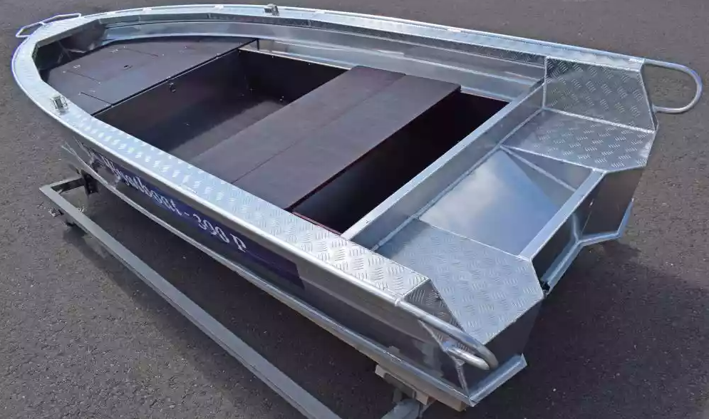 Алюминиевая лодка Wyatboat-390Р Fish в Черкесске