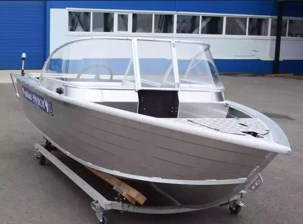 Алюминиевая лодка Wyatboat-390 DCM Увеличенный борт в Черкесске
