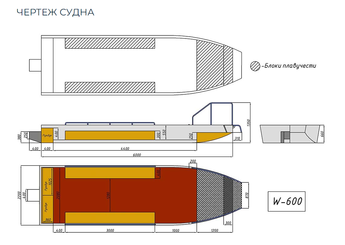 Алюминиевая лодка Wyatboat-600 в Черкесске