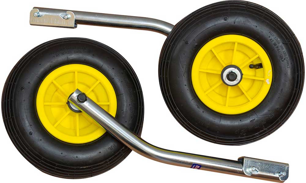 Транцевые колеса 330 мм модульные удлиненные в Черкесске