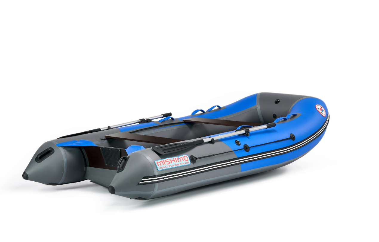 КОМПЛЕКТ ЛОДКА MISHIMO PRO 350 + ЛОДОЧНЫЙ МОТОР MARLIN MP 9.9 (15) AMHS PROLINE в Черкесске