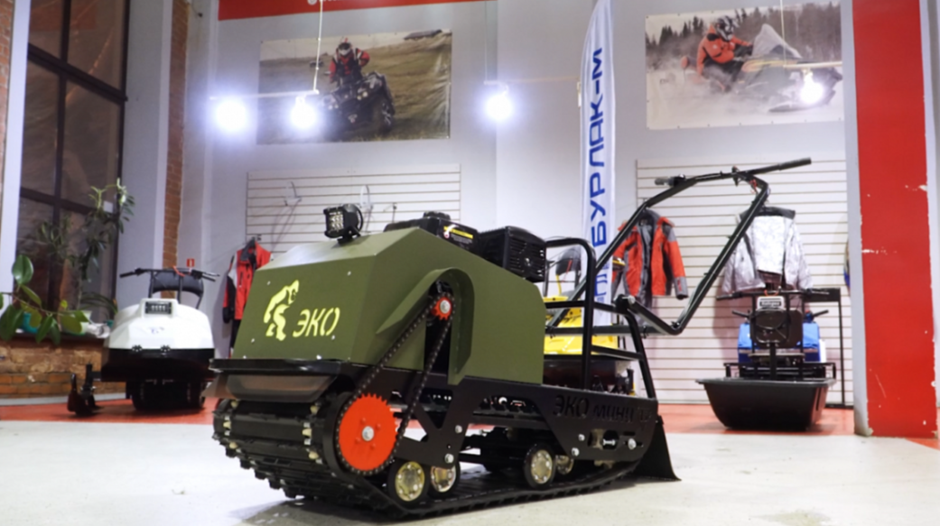 Мотобуксировщик ЭКО-Мини 15 лс (рама цельнометаллическая гнутая) в Черкесске