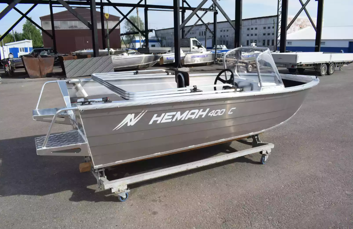 Алюминиевая лодка Неман-400 С в Черкесске
