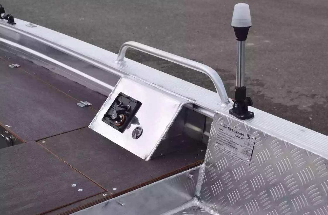 Алюминиевая лодка Wyatboat-390РМ в Черкесске