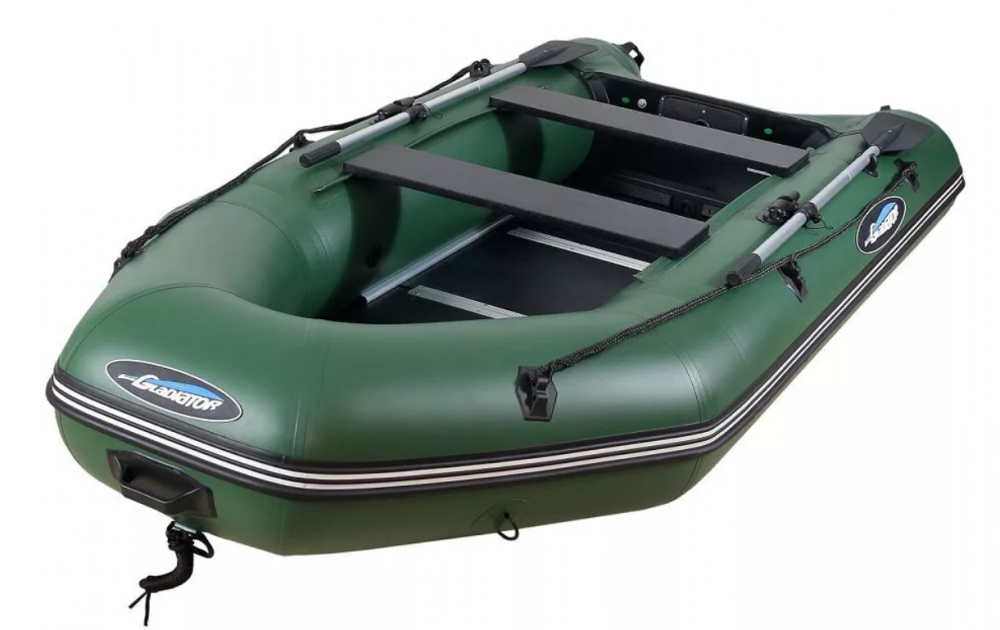 МОТОРНО-ГРЕБНАЯ ЛОДКА ПВХ GLADIATOR A 320 ТК С ФАНЕРНЫМ ПОЛОМ в Черкесске