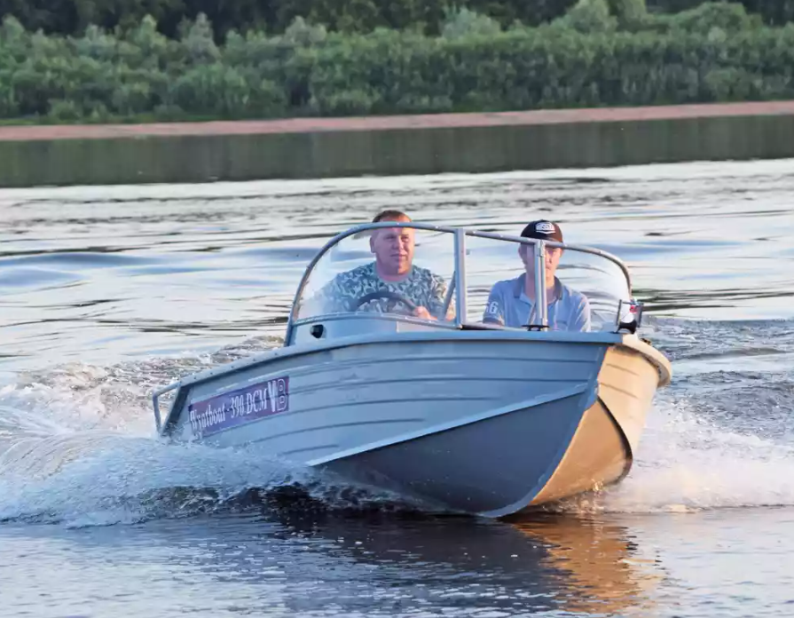 Алюминиевая лодка Wyatboat-390 DCM в Черкесске