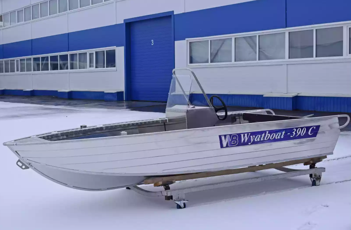 Алюминиевая лодка Wyatboat-390 C в Черкесске