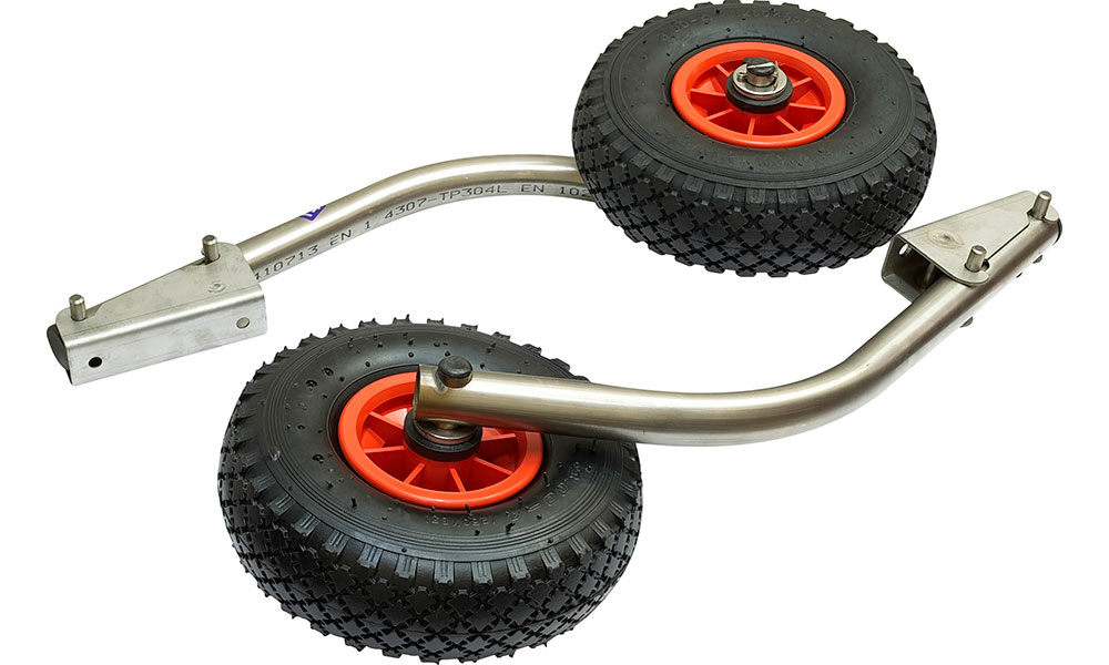 Транцевые колеса модульные для нднд из нержавеющей стали в Черкесске