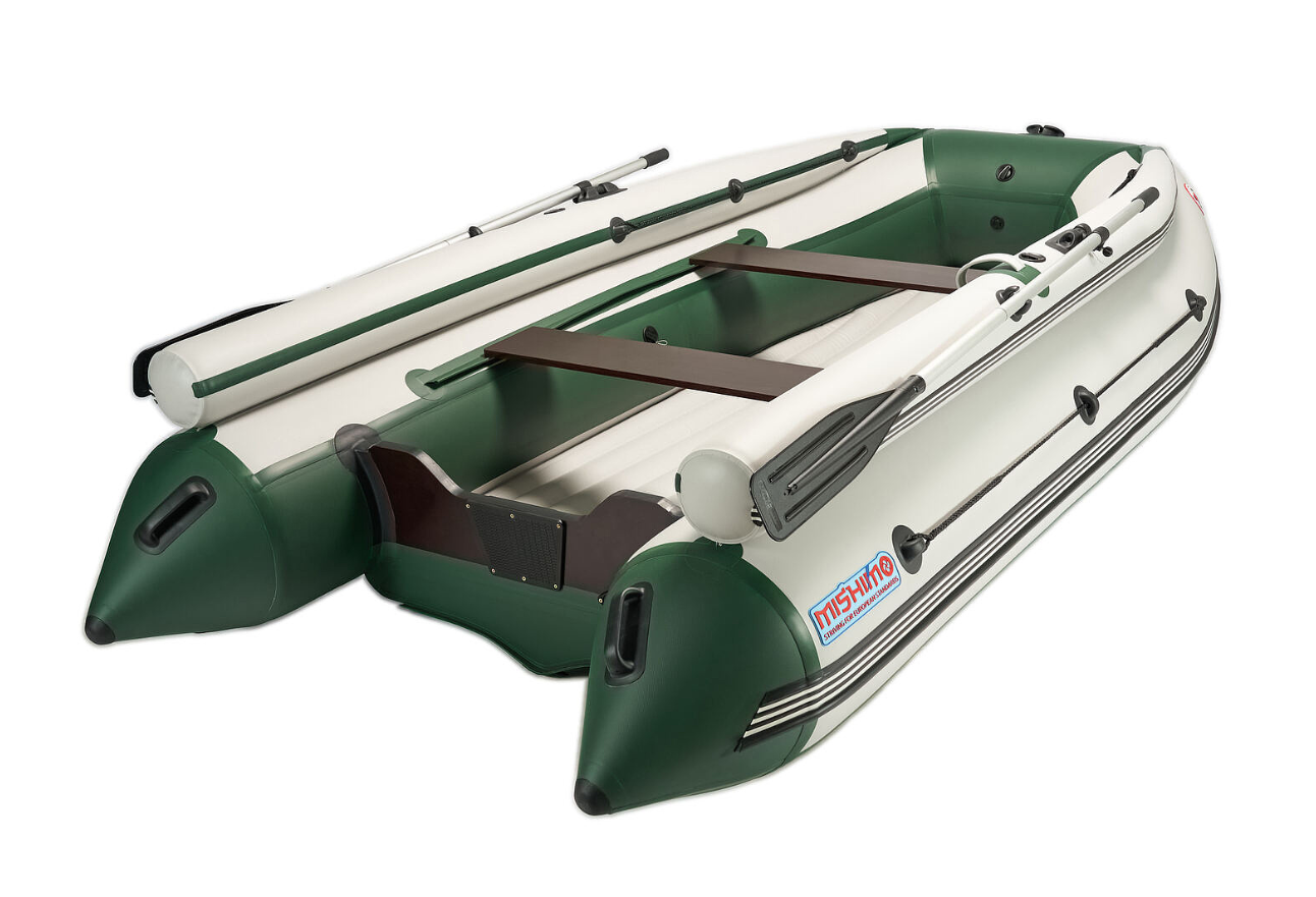 КОМПЛЕКТ ЛОДКА MISHIMO FAMILY LITE 370 + МОТОР MARLIN MP 9.9 AMHS PROLINE FORCE в Черкесске