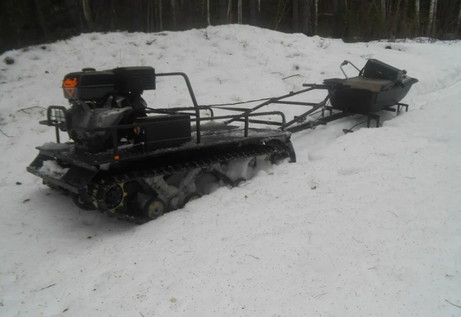 Мотобуксировщик AhtaR L 9 в Черкесске