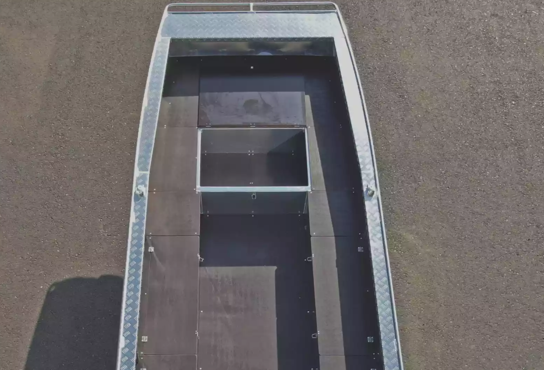 Алюминиевая лодка Wyatboat-490 Jonboat в Черкесске