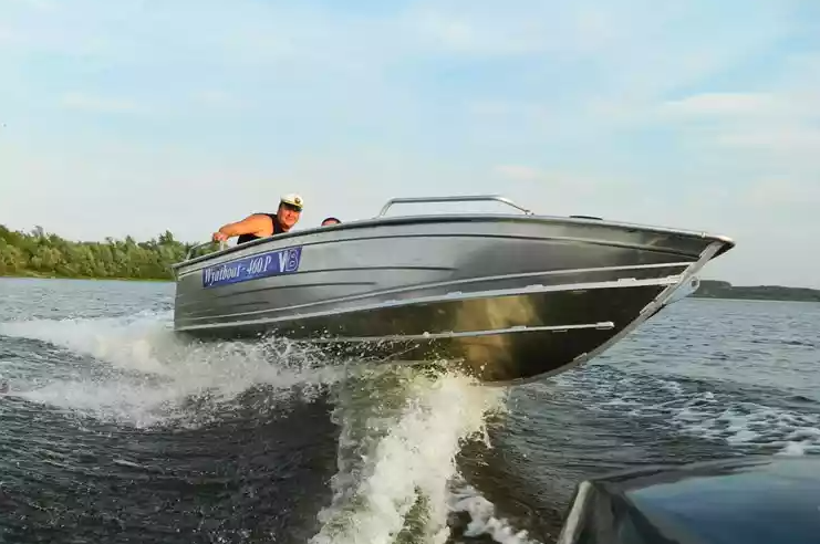Алюминиевая лодка Wyatboat-460 P в Черкесске