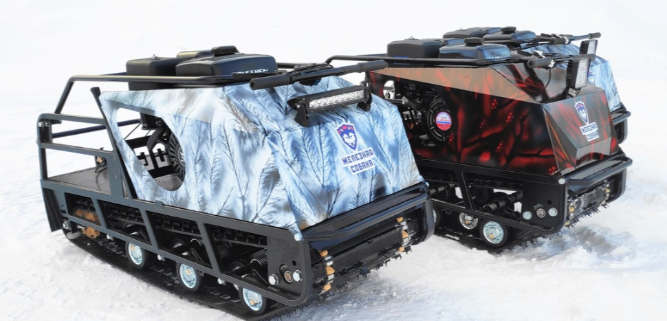 Мотобуксировщик Irondog (Железная собака) M500 20  Камуфляж Охотник в Черкесске