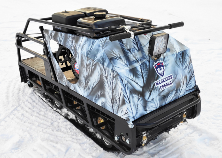 Мотобуксировщик Irondog (Железная собака) M500 20  Камуфляж Охотник в Черкесске