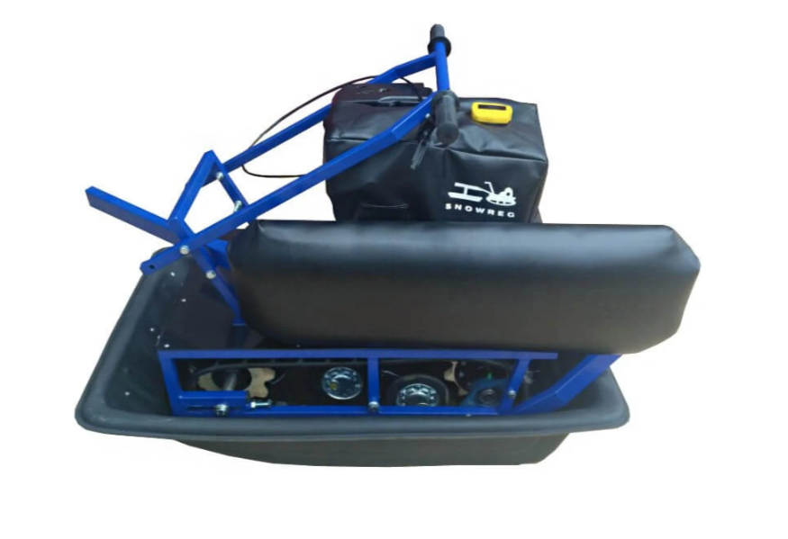 Мини-мотобуксировщик Альбатрос-М с фарой в Черкесске