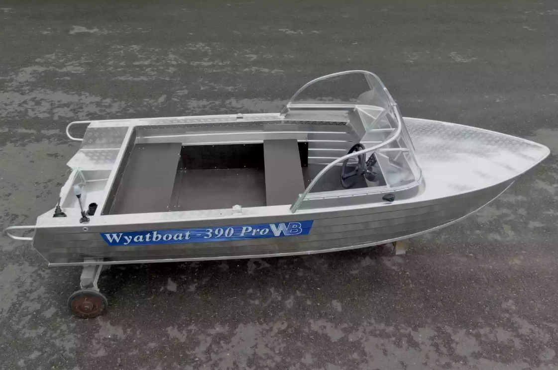 Алюминиевая лодка Wyatboat-390 Pro в Черкесске