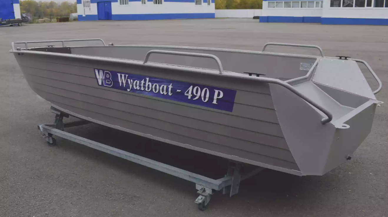 Алюминиевая лодка Wyatboat-490 P в Черкесске