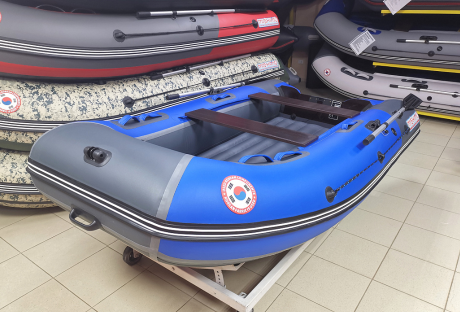 КОМПЛЕКТ Лодка MISHIMO PRO 350 + ЛОДОЧНЫЙ МОТОР MARLIN MP 9.9 (20) AMHS PRO в Черкесске