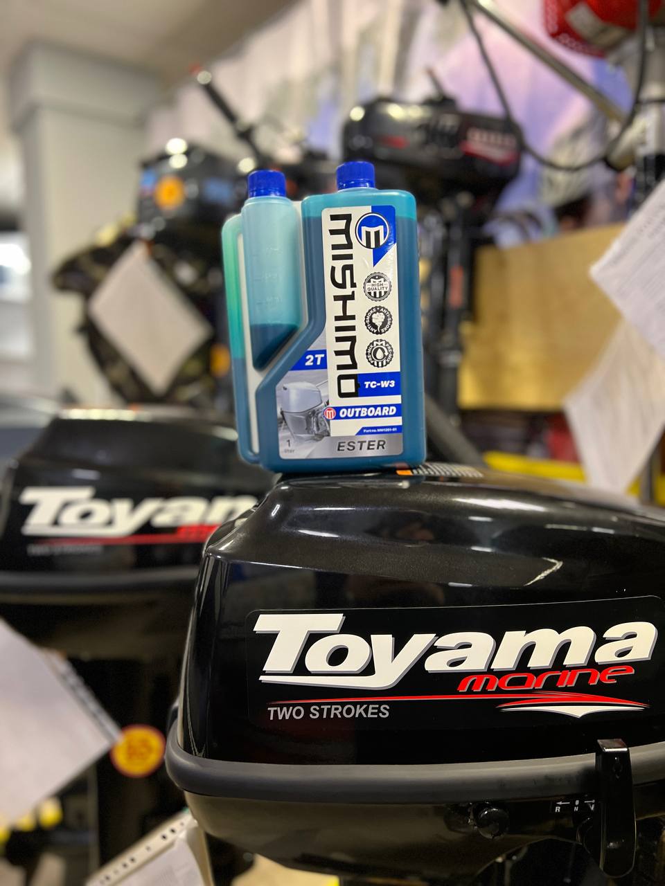 Масло MISHIMO 2T OUTBOARD (ESTER) полусинтетика 1 л в Черкесске