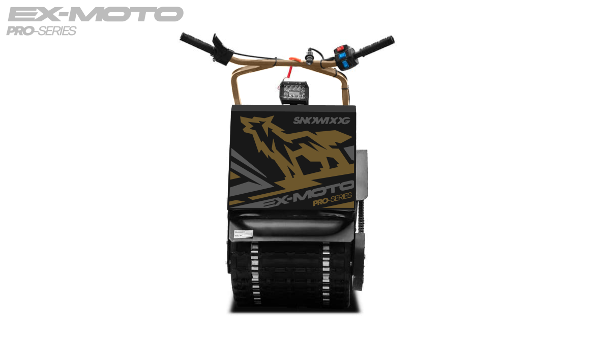 Мотобуксировщик EX-MOTO SNOWDOG S380 8л.с. в Черкесске