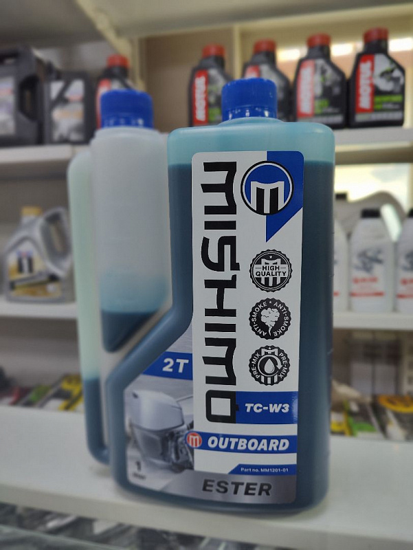 Масло MISHIMO 2T OUTBOARD (ESTER) полусинтетика 1 л в Черкесске