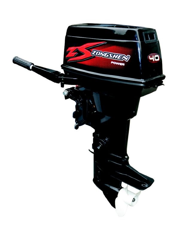 Лодочный мотор Zongshen T40 (+руль+пульт) в Черкесске