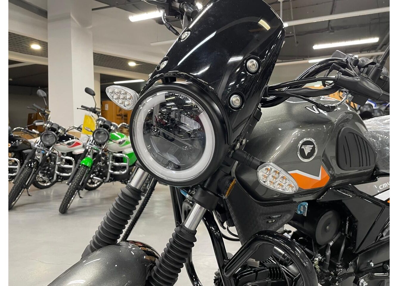 Мопед VMC NOVA 49сс (125сс) Led Full, дисковый тормоз, RKB RATO с баланс. валом, сигнализация в Черкесске