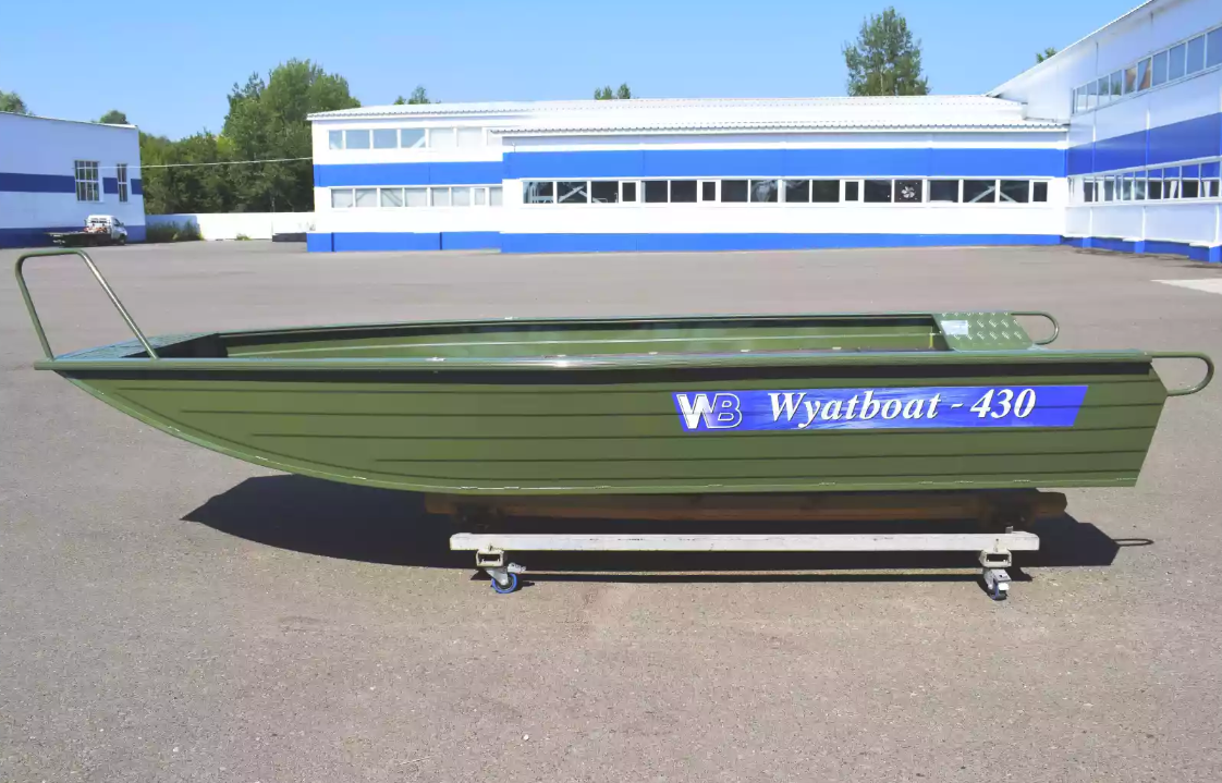 Алюминиевая лодка  Wyatboat-430 Master Fish в Черкесске