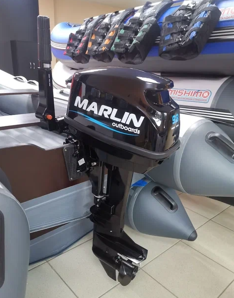 КОМПЛЕКТ ЛОДКА MISHIMO LITE 350 + МОТОР 9,8 Л.С. в Черкесске