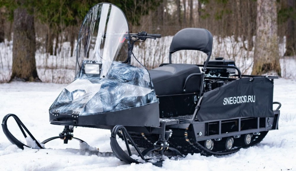 Миниснегоход Бурлак Егерь Экспедитор 15 л.с. , реверс, тормоз, капот белый в Черкесске