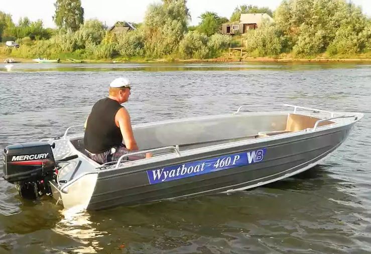 Алюминиевая лодка Wyatboat-460 P в Черкесске