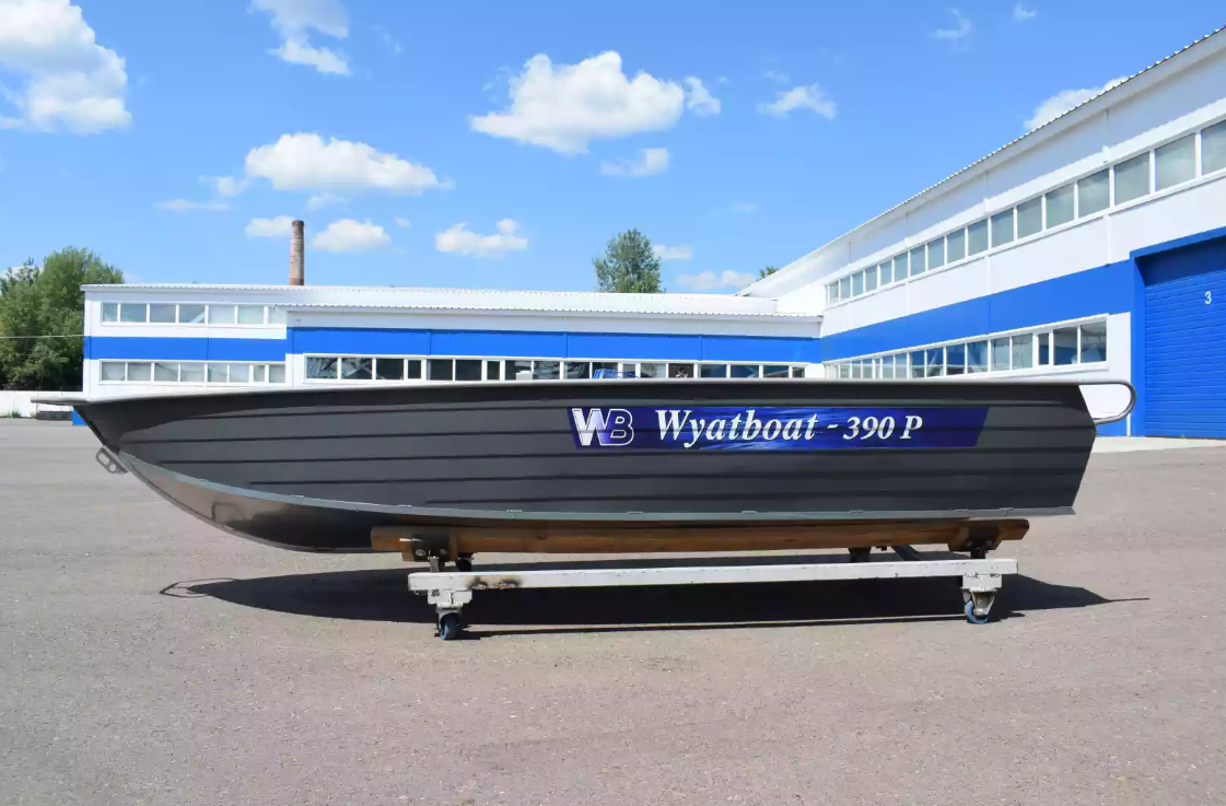 Алюминиевая лодка Wyatboat-390Р Fish в Черкесске