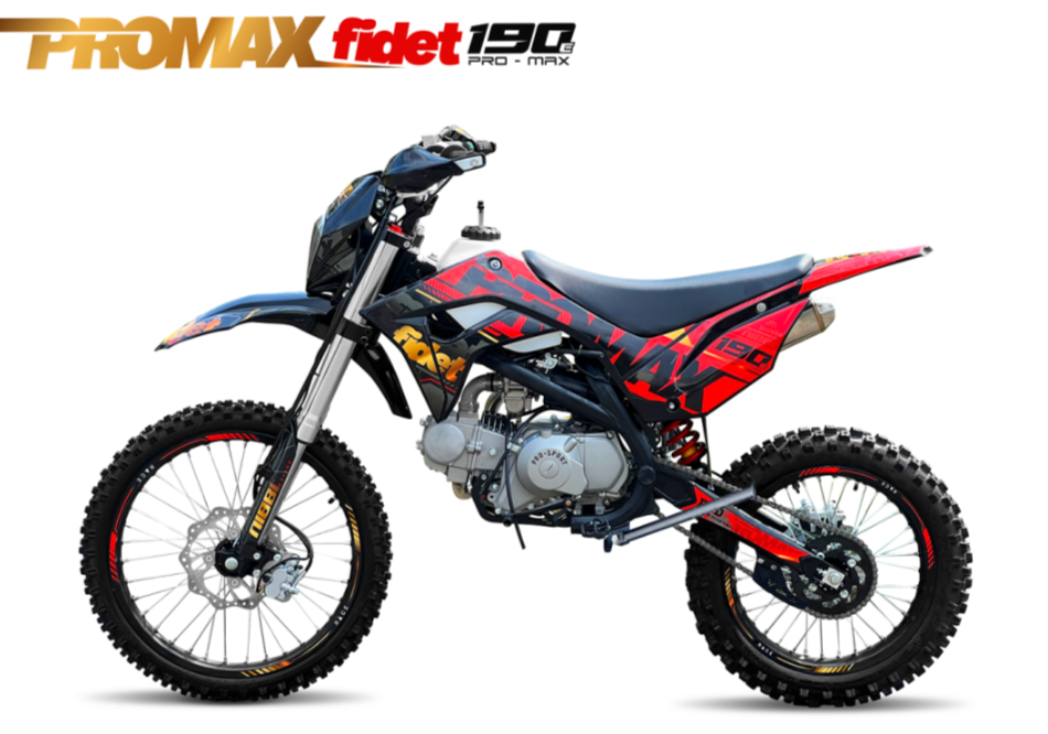 Мотоцикл (питбайк) PROMAX FIDET (ФАЙДЕТ) 190E MAX PRO LUX 19/16 в Черкесске