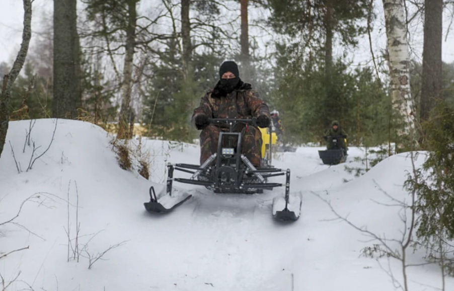 Мотобуксировщик РЫБАК PKD. PSD 15 л.с. (длинная база 1430мм) в Черкесске