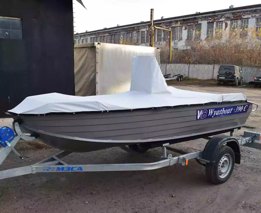 Алюминиевая лодка Wyatboat-390 C в Черкесске