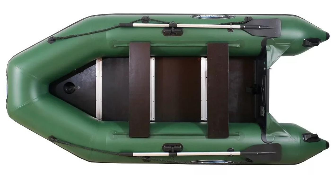 МОТОРНО-ГРЕБНАЯ ЛОДКА ПВХ GLADIATOR A 280 ТК С ФАНЕРНЫМ ДНОМ в Черкесске