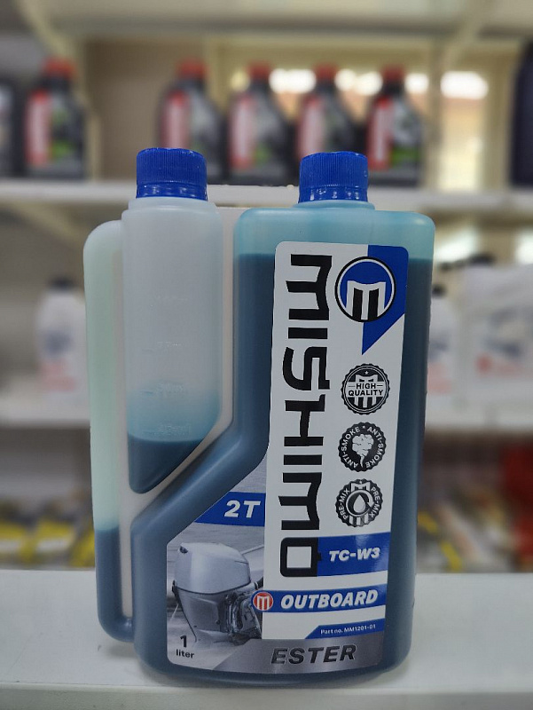 Масло MISHIMO 2T OUTBOARD (ESTER) полусинтетика 1 л в Черкесске