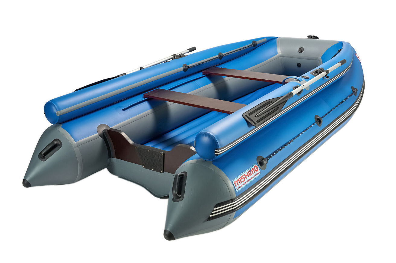 КОМПЛЕКТ ЛОДКА MISHIMO FAMILY LITE 370 + МОТОР MARLIN MP 9.9 AMHS PROLINE FORCE в Черкесске