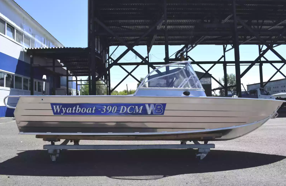 Алюминиевая лодка Wyatboat-390 DCM в Черкесске
