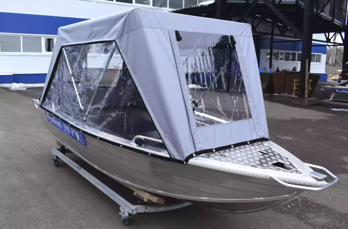 Алюминиевая лодка Wyatboat-390РМ в Черкесске