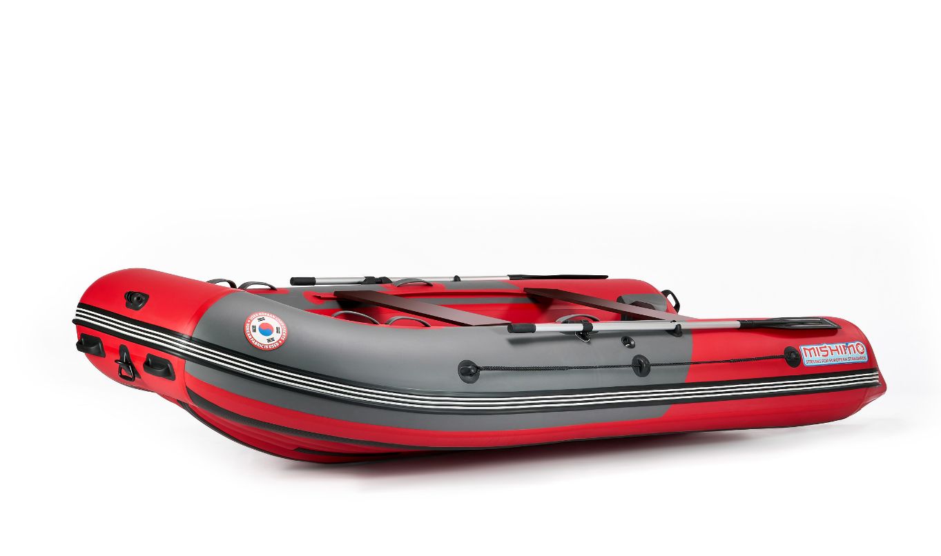 КОМПЛЕКТ ЛОДКА MISHIMO PRO 350 + ЛОДОЧНЫЙ МОТОР MARLIN MP 9.9 (15) AMHS PROLINE в Черкесске