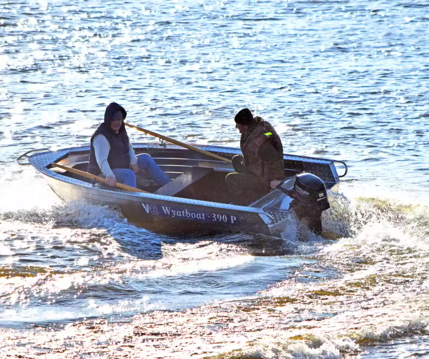 Алюминиевая лодка Wyatboat-390 P в Черкесске
