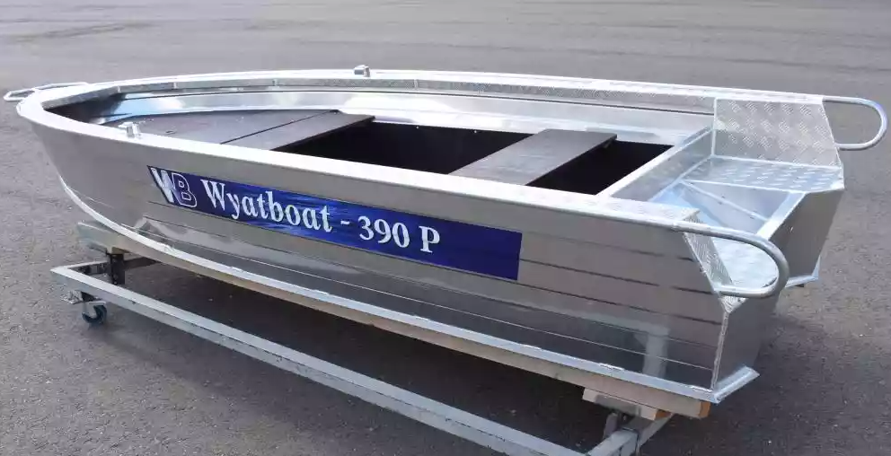 Алюминиевая лодка Wyatboat-390Р Fish в Черкесске